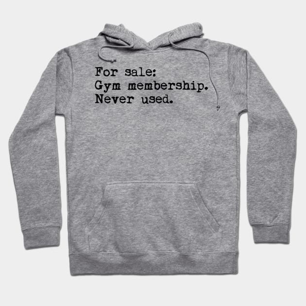 Six-Word Workout Story Hoodie by ACraigL